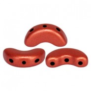 Les perles par Puca® Arcos kralen Bronze red mat 00030/01750